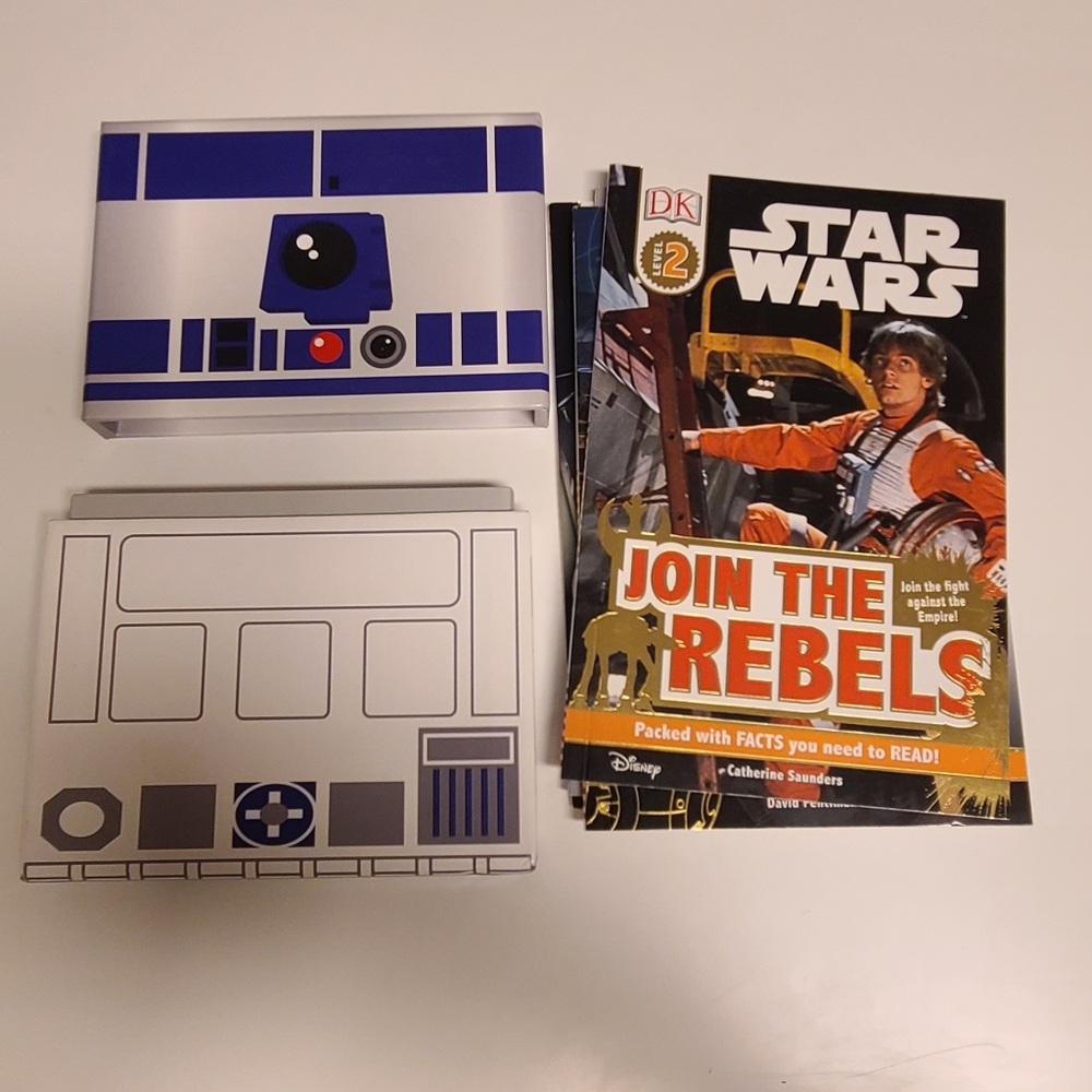 Star Wars 4 books R2-D2 BB-8 Level 1 & 2